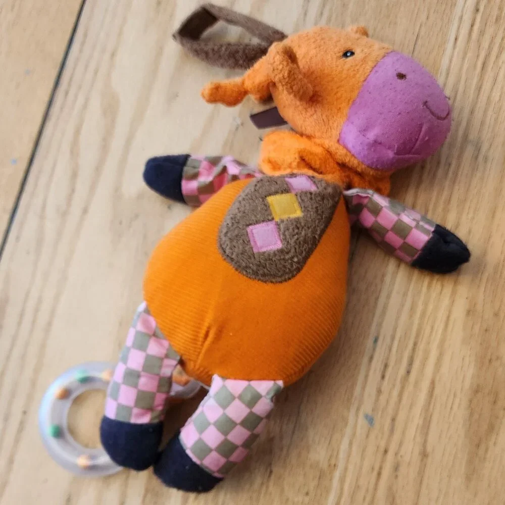 Parents Giraffe Baby Rattle Toy